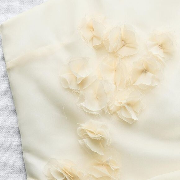 Zara blogger favorite organza floral dress NWT - Picture 11 of 11